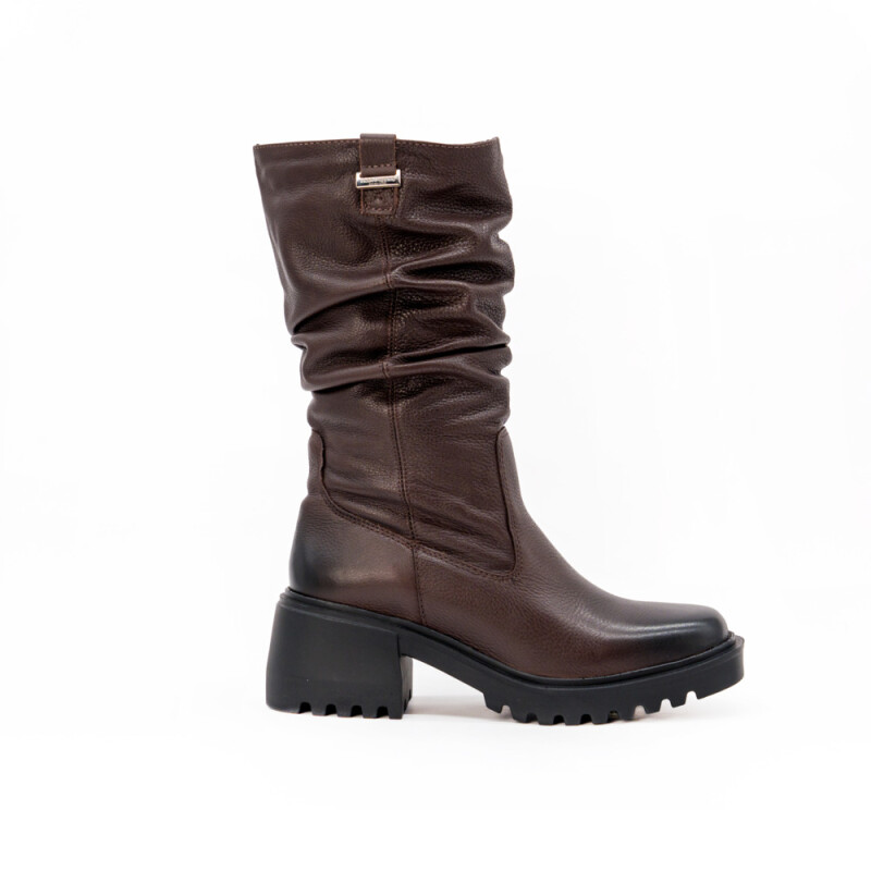 COURO BURNISH MARROM 25 CAFE Ó CASTAÑO