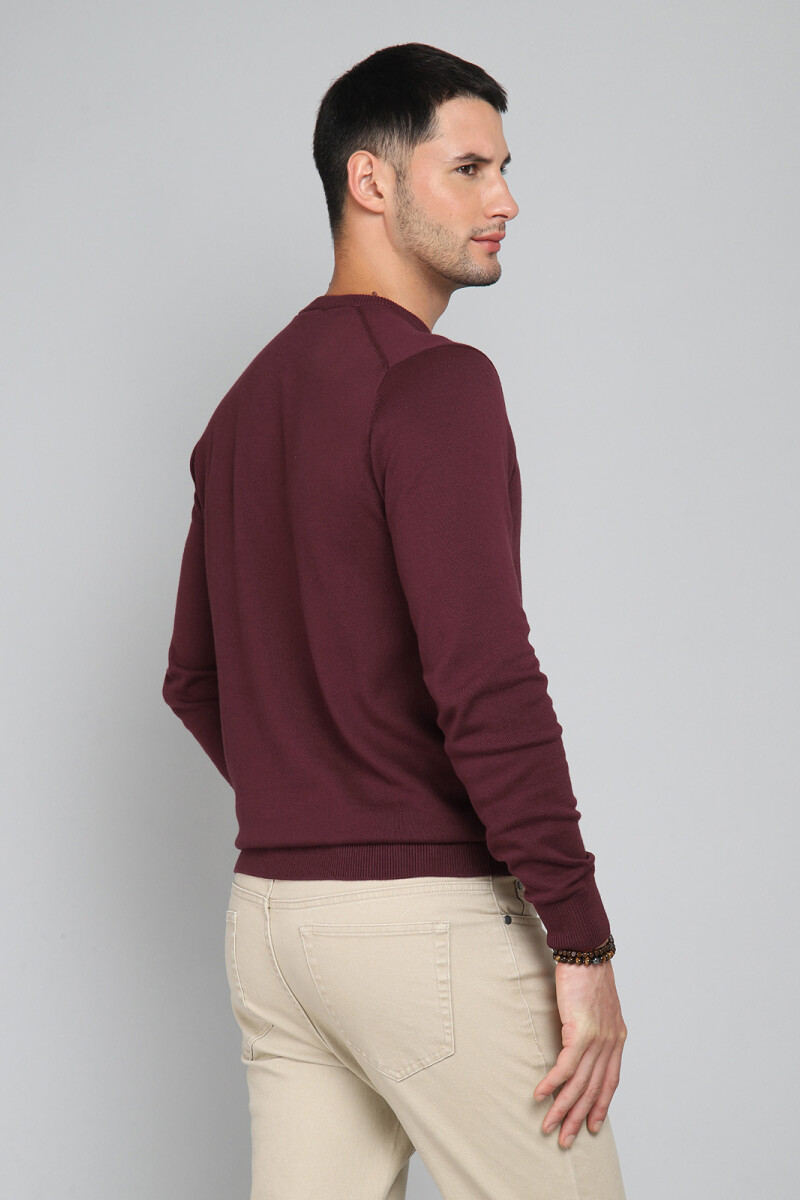 Sweater a la Base BORDEAU