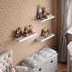 Estante duetto 4x20x60 cm cemento con borde GRIS