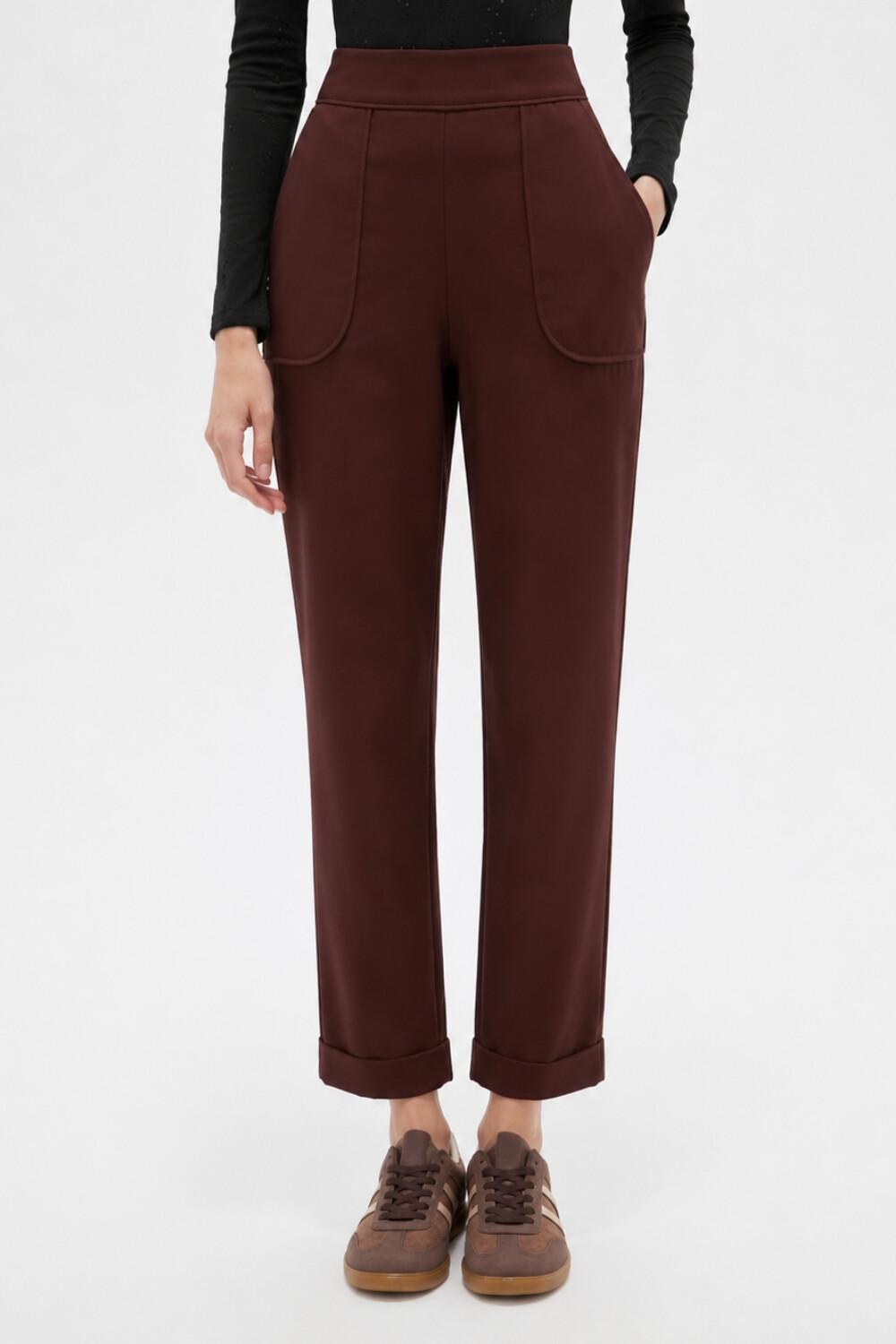Pantalon Alvren Marron