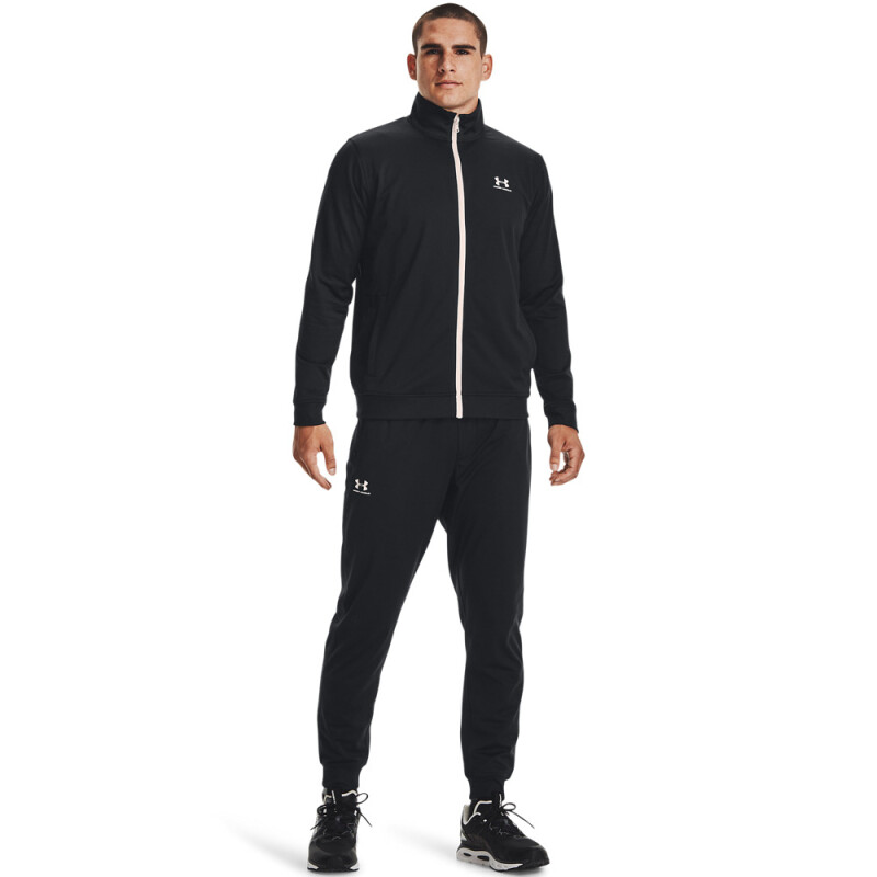 SPORTSTYLE TRICOT JACKET-BRN BLK-002