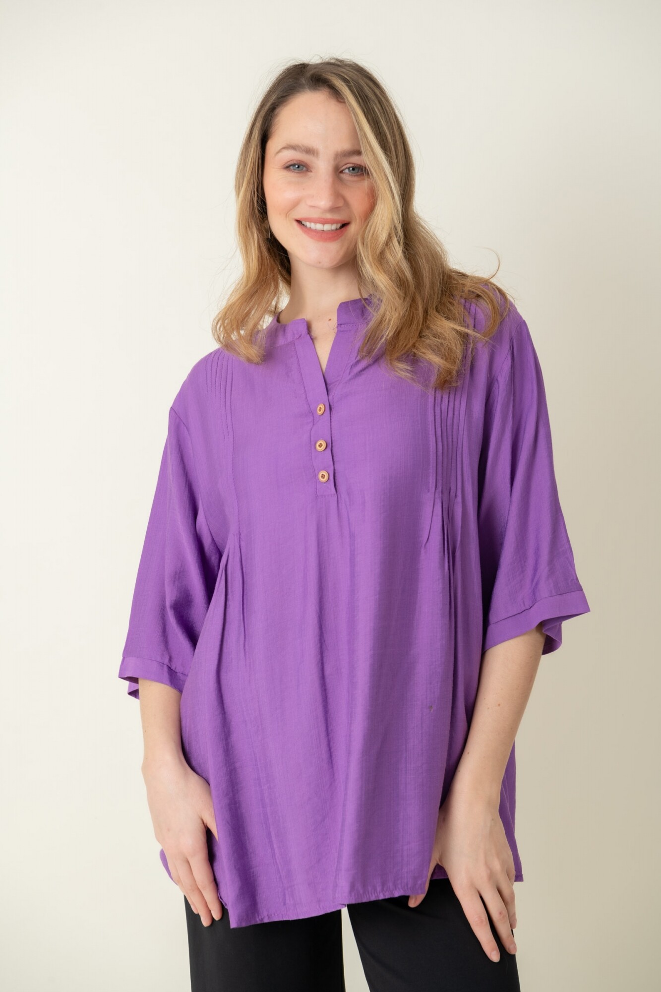 BLUSA FREESIA Violeta — Gladys T