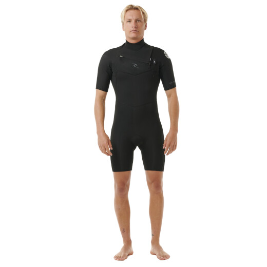 Traje Rip Curl Dawn Patrol 2/2 Chest Zip Spring - Negro Traje Rip Curl Dawn Patrol 2/2 Chest Zip Spring - Negro