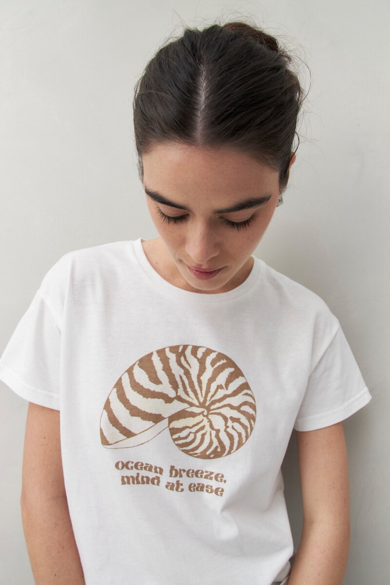 REMERA BLISSU Blanco
