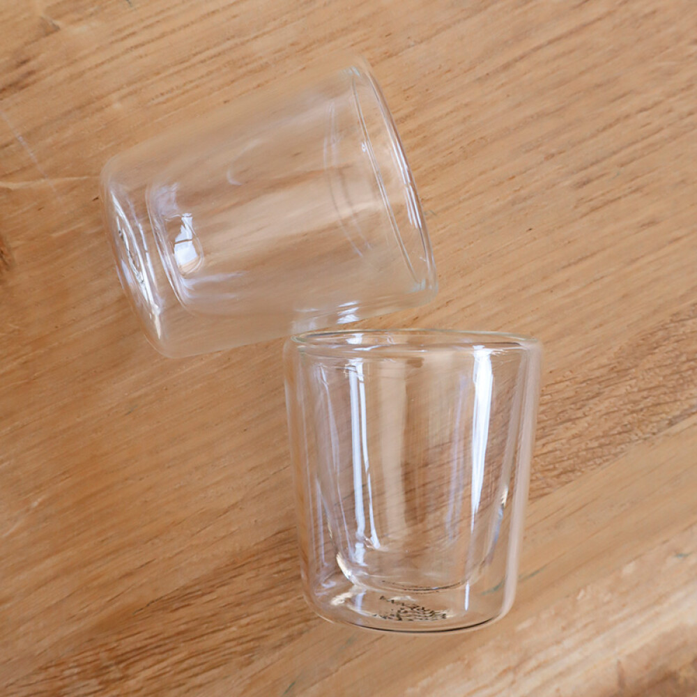 Set Vasos Doble Vidrio Set Vasos Doble Vidrio