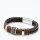 Pulsera cuero Marrón