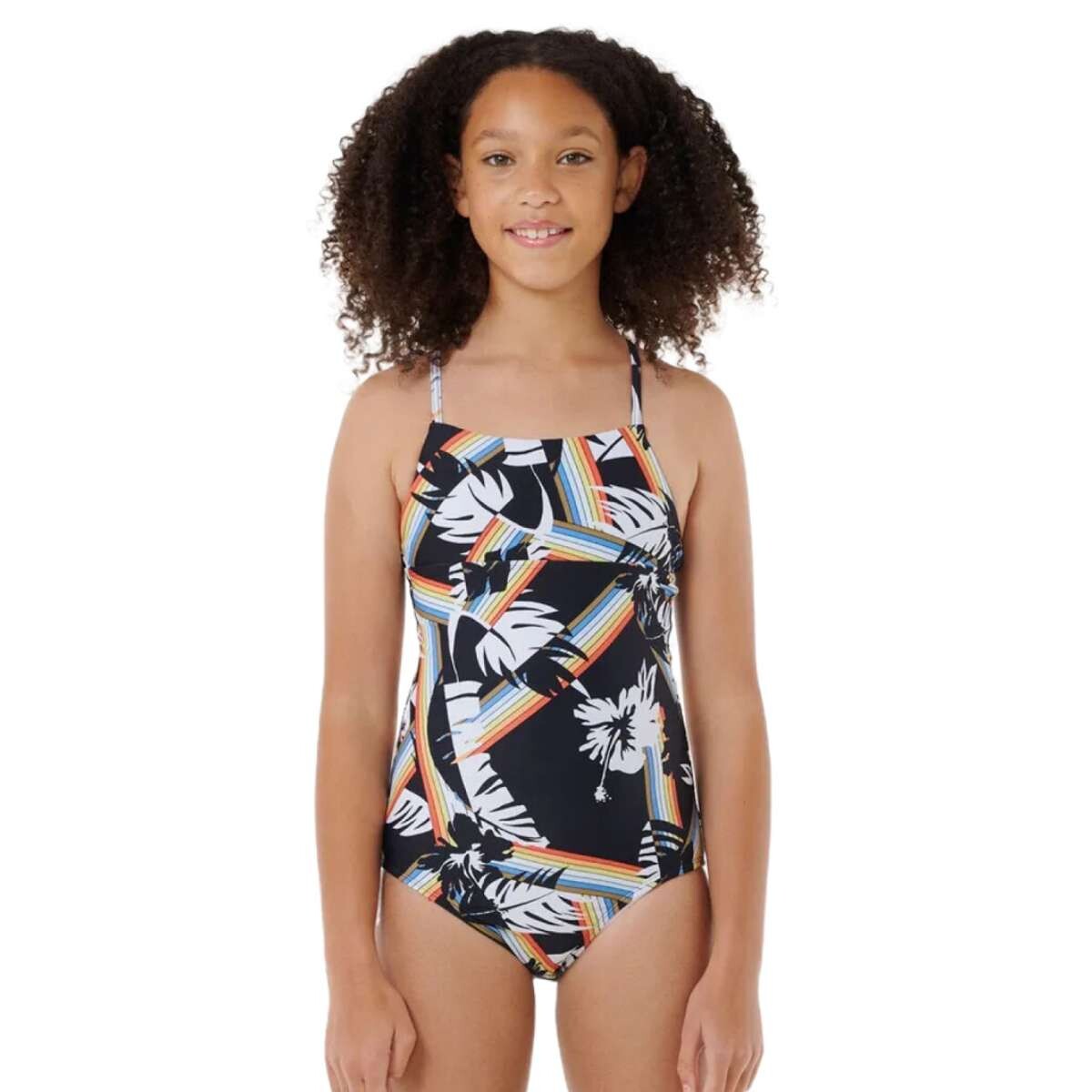 Bikini Rip Curl Hoffman One Piece Niña - Negro 