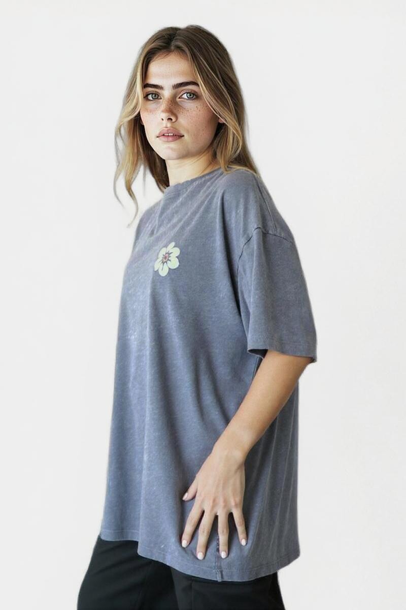 Remera Roma Gris oscuro
