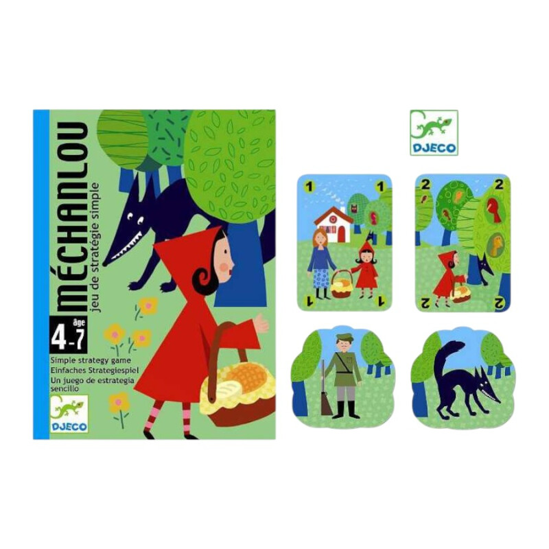 Cartas Infantil y Familiar Mechanlou Djeco Cartas Infantil y Familiar Mechanlou Djeco