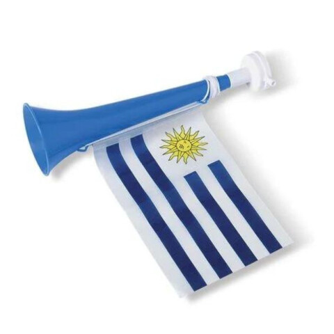 Corneta con Bandera de Uruguay Corneta con Bandera de Uruguay