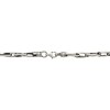 Cadena Eslabón Singapur - Plata y Oro - Sin piedra - CD5060 sinpiedra