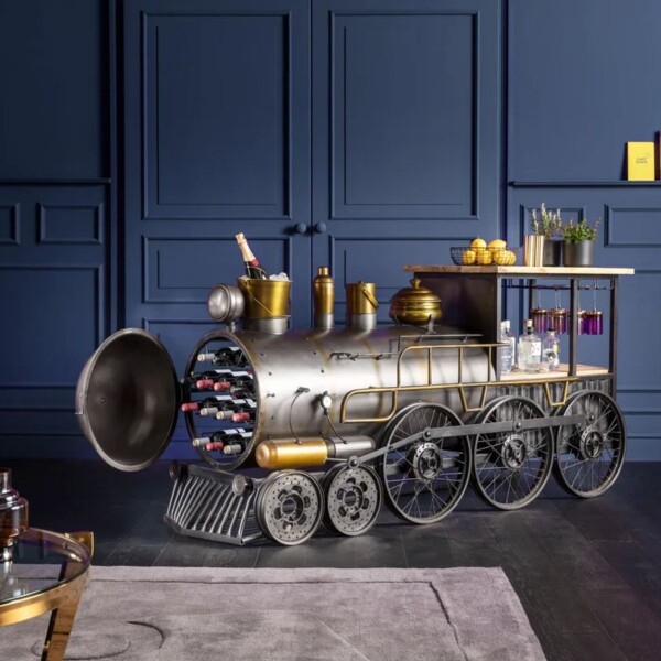 MESA DE BAR STEAMLOCK Grisgrafito - -