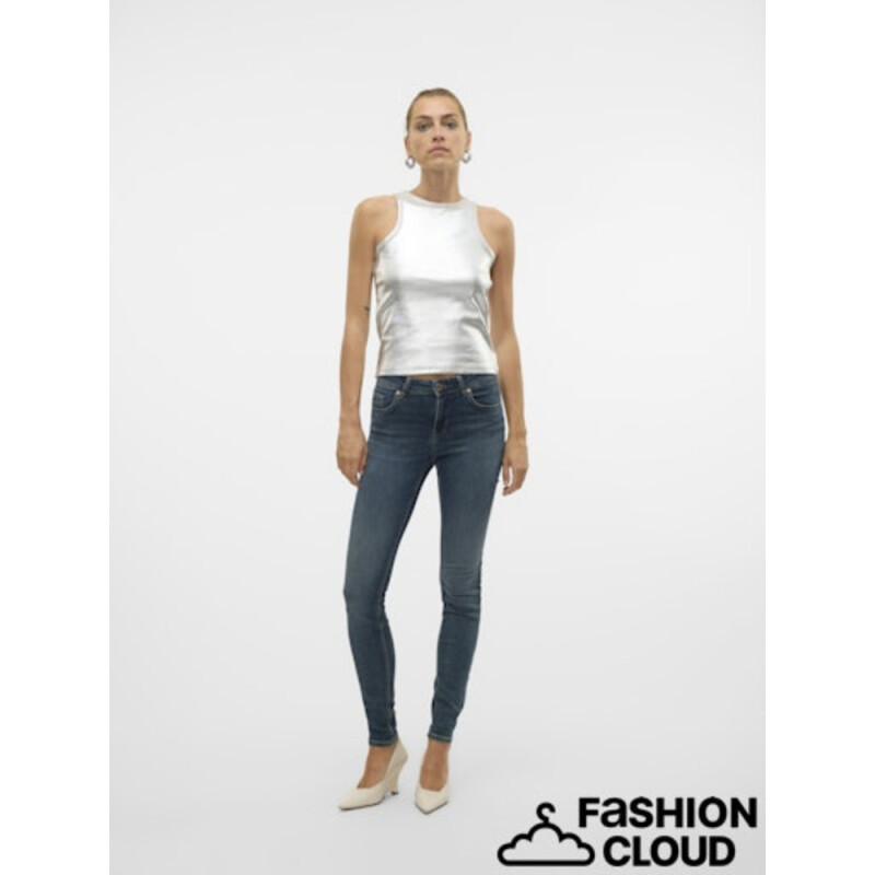 VMEMMALIE TANK TOP BOX JRS Silver Colour