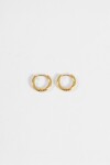 Aros acero extra small dorado