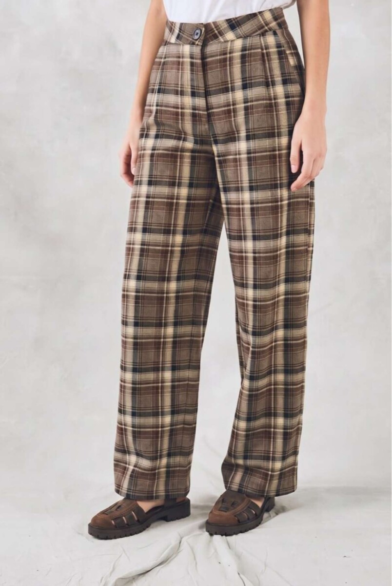 Pantalón Escocés - Oliva 
