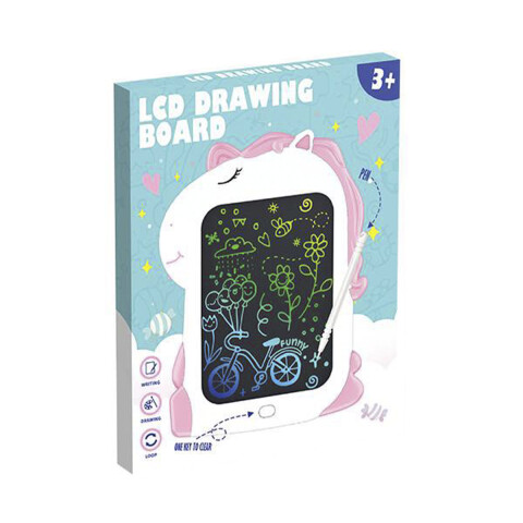 Tableta Mágica Led de Unicornio 26 x 19 cm U