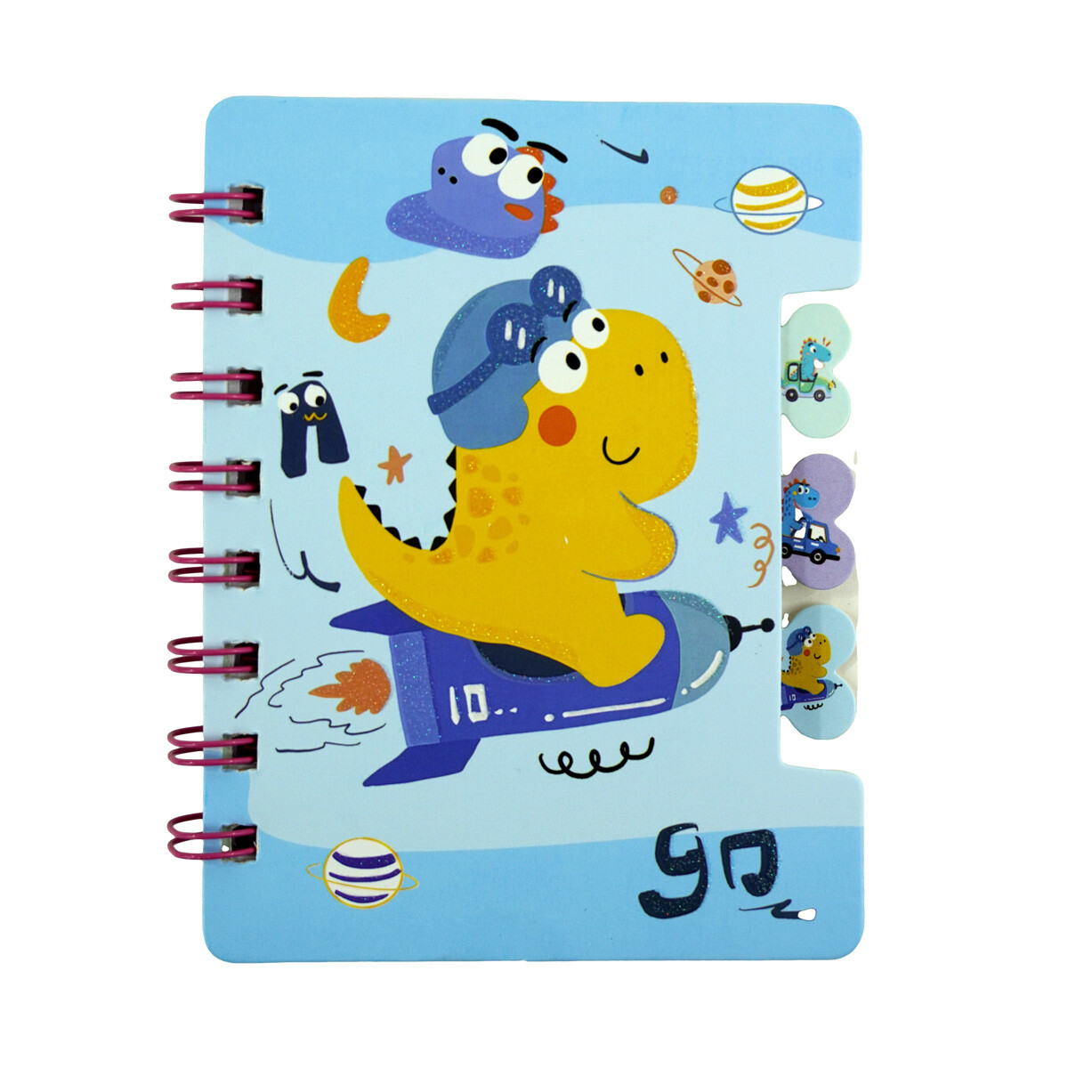 LIBRETA 60H C/ SOLAPAS 12X9.3CM 59GR 70GR 4 DISEÑOS 35455 Q240 