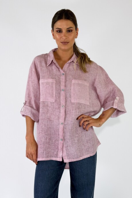 CAMISA SOLANAS Rosa