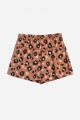 Short animal print TOSTADO