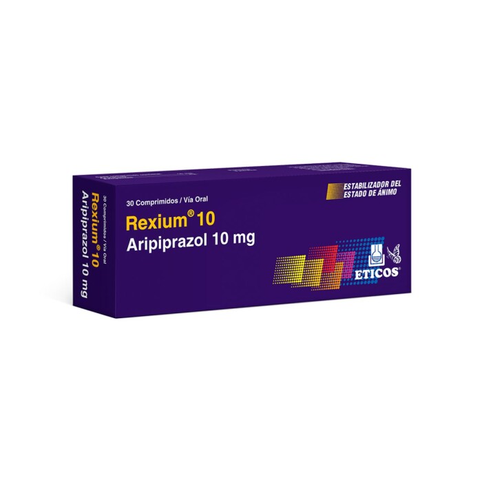 REXIUM 10 MG CJ X 30 COMPRIMIDOS única