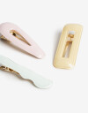 Horquillas Set Glossy Set De Horquillas Glossy - Amarillo Claro