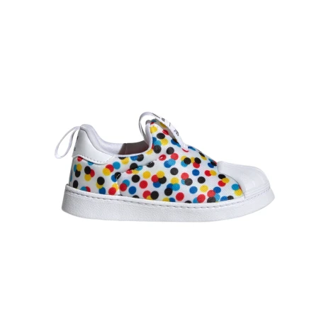adidas SUPERSTAR 360 Cloud White / Core Black / Vivid Red