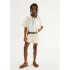 SHORTS FEM AMARELO CLARO