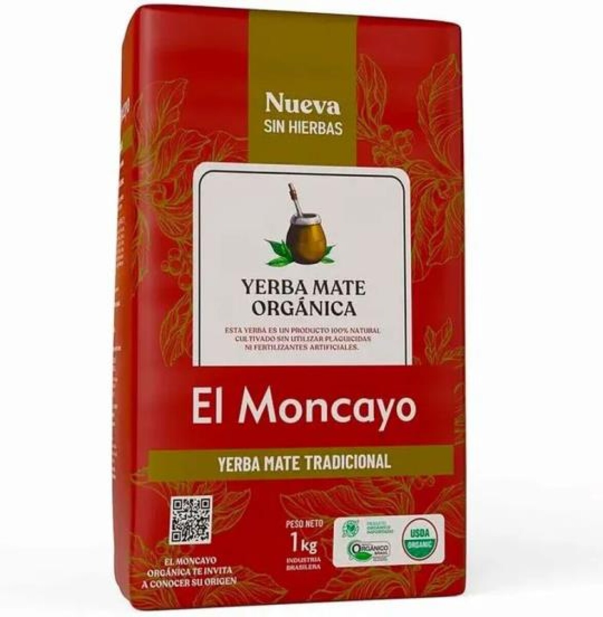 NAT-YERBA ORGANICA EL MONCAYO X 1K 