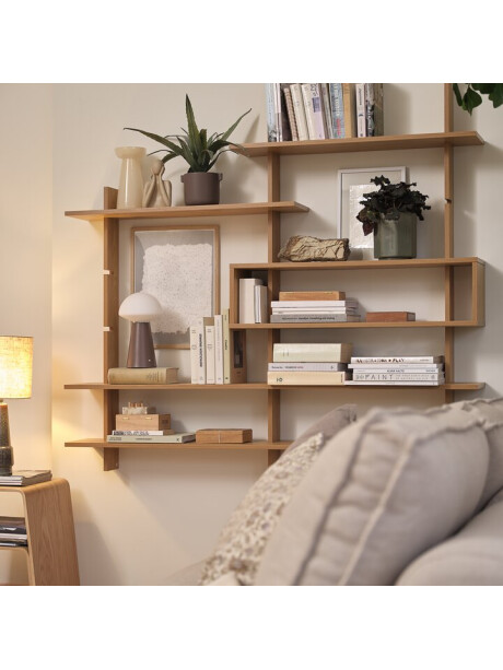 Mueble de pared KARLEBY roble/blanco Mueble de pared KARLEBY roble/blanco