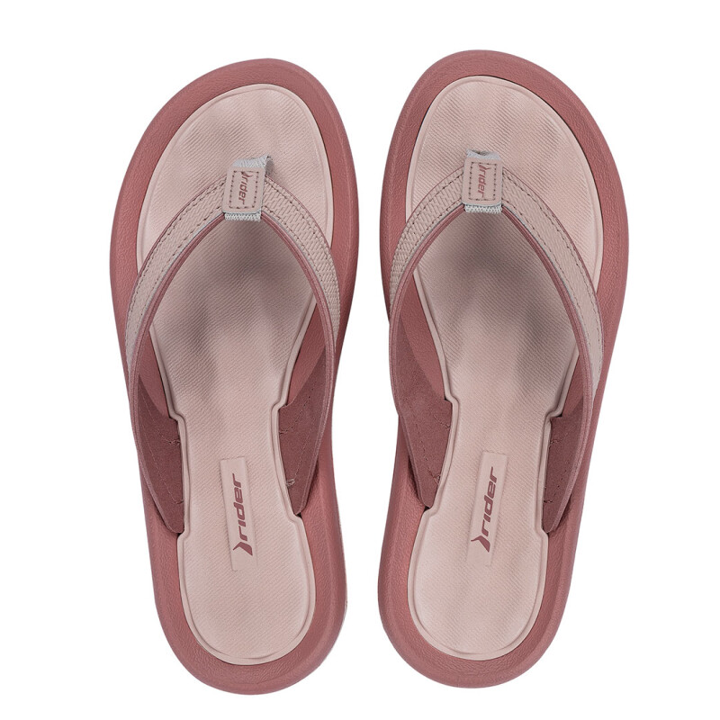 Sandalias de Mujer Rider Dunas Thong Gris - Rosado