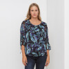 Blusa Tul Print MULTI/VERDE