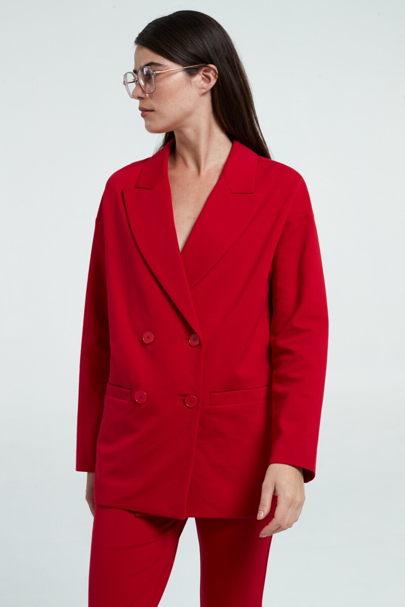 CHAQUETA Rojo