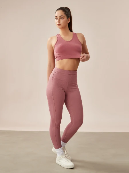 CALZA BRUNA ROSA OSCURO