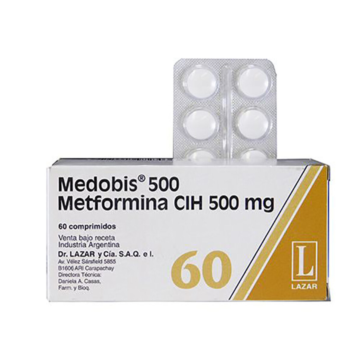 Medobis 500 mg x60 comprimidos 