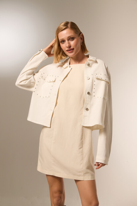 Chaqueta Bialor Marfil / Off White