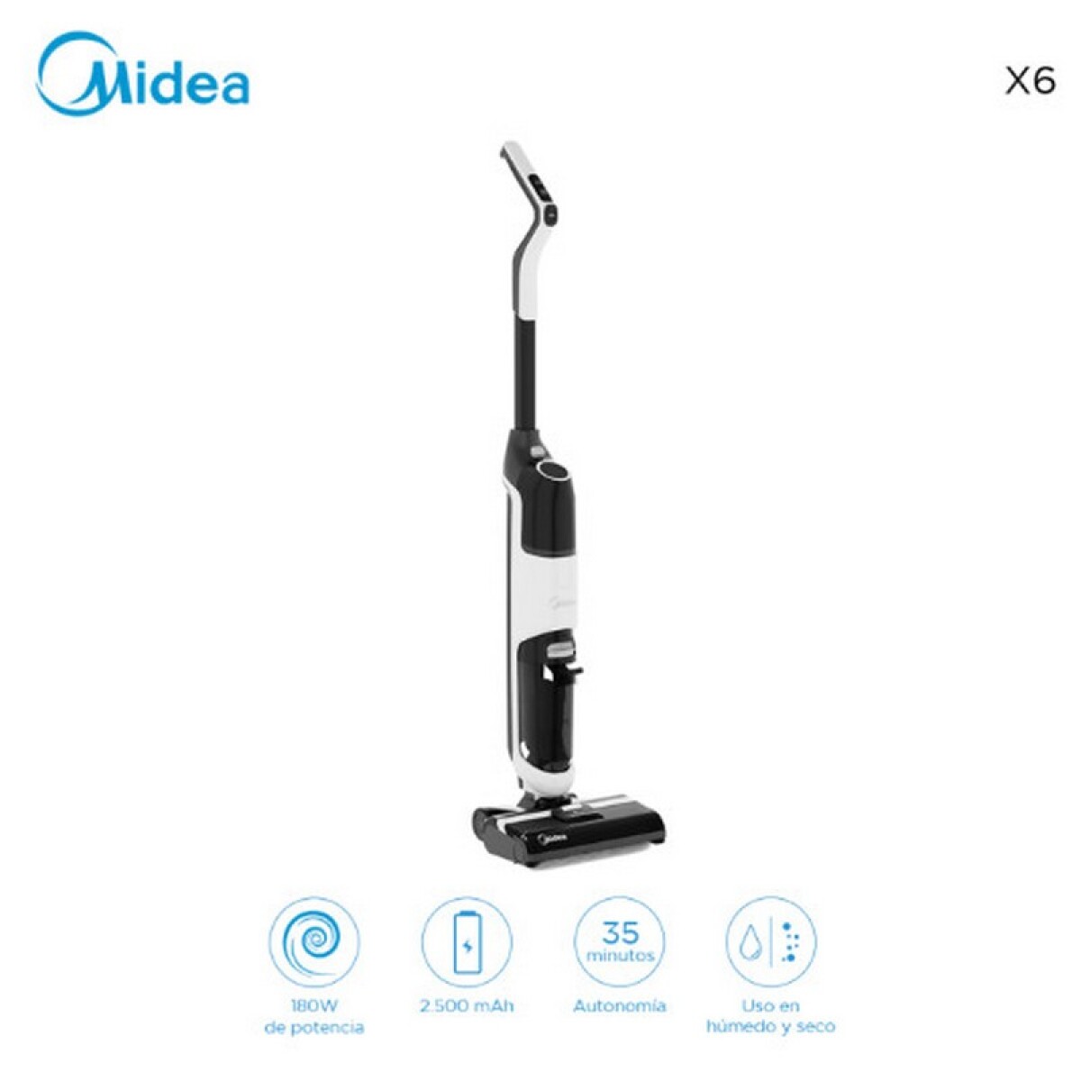 ASPIRADORA MIDEA 3 EN 1. TRAPEADORA 