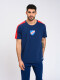 REMERA HUB Nacional Hombre Azul Marino, Rojo
