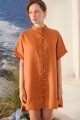 VESTIDO JAPON Terracota