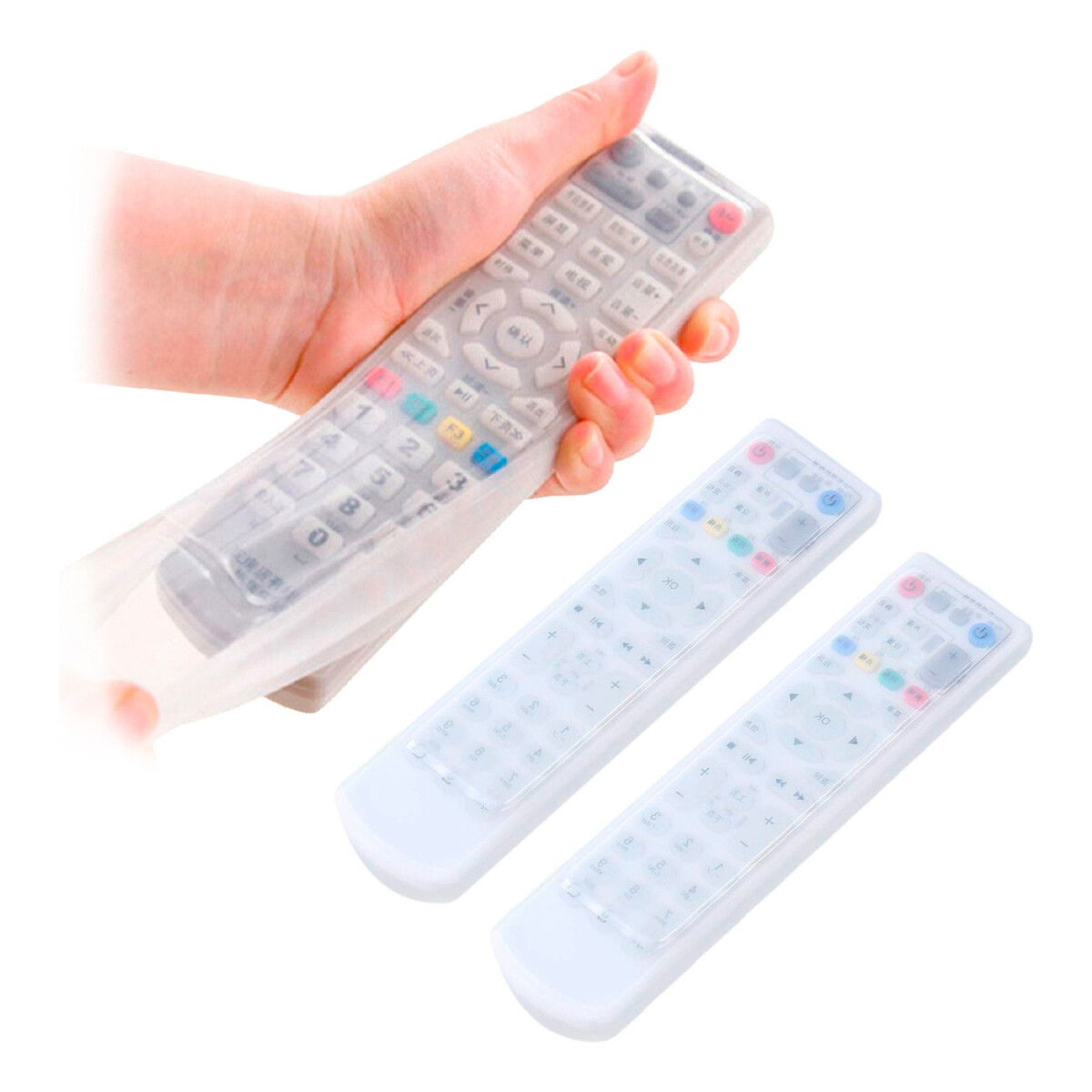 Pack X10 Protector Funda Estuche Control Remoto Tv Silicona - Variante Modelo Chico 