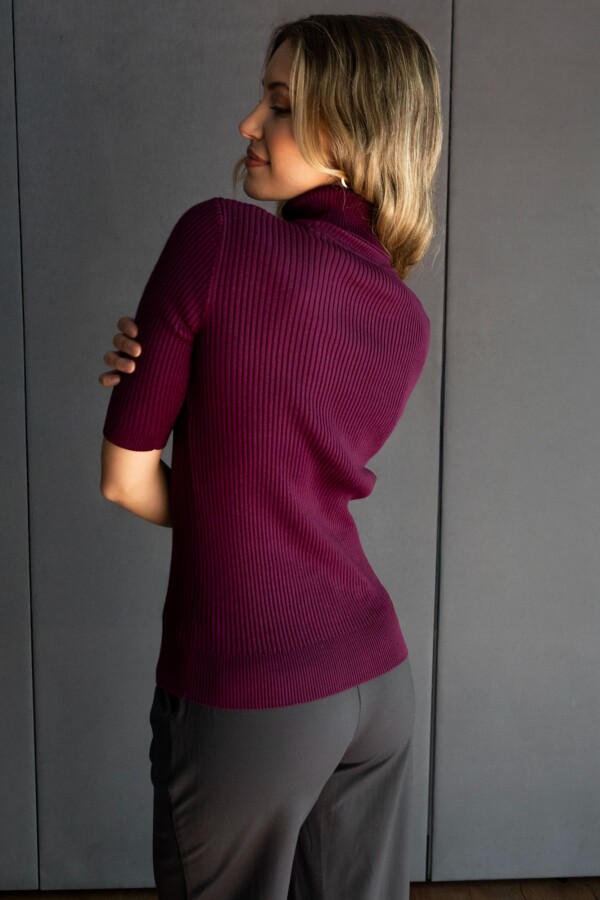 Polera Rib VIOLETA