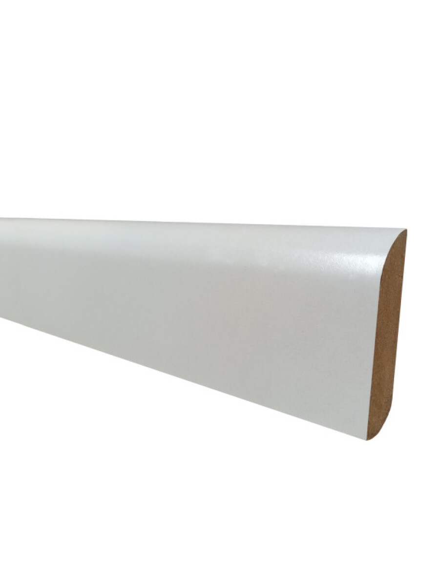 Zócalo MDF H=6cm - Blanco 