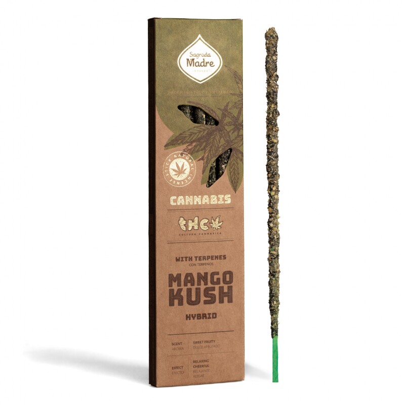 INCIENSO LINEA CANNABIS SAGRADA MADRE X6 Mango Kush