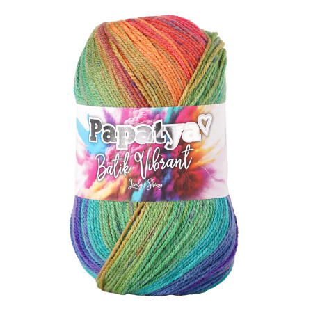 vibrant verdes naranjas azules