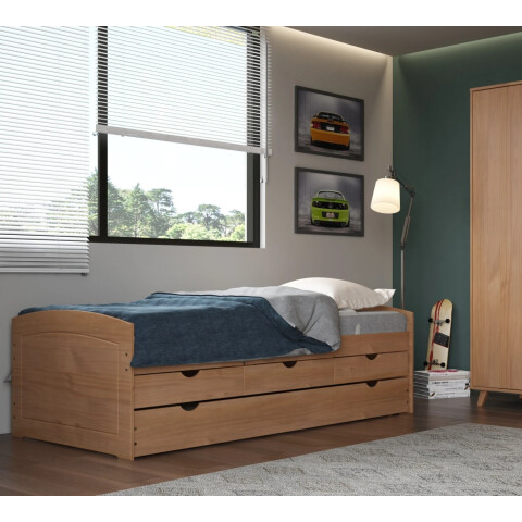 CAMA MARINERA 1 PLZA MADERA MACIZA LUMA AMENDOA CAMA MARINERA 1 PLZA MADERA MACIZA LUMA AMENDOA