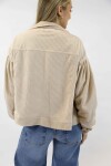 Campera Pana Princess Beige