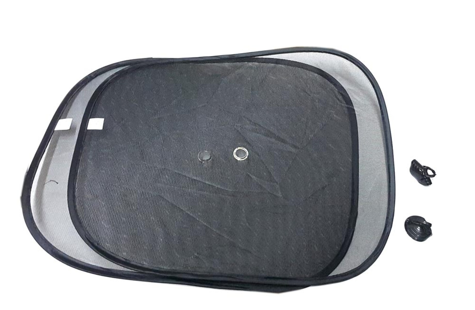 ACCESORIO INTERIOR - CORTINA PARASOL LATERAL DE TELA 44X38CM JUEGO X2 WESTON 
