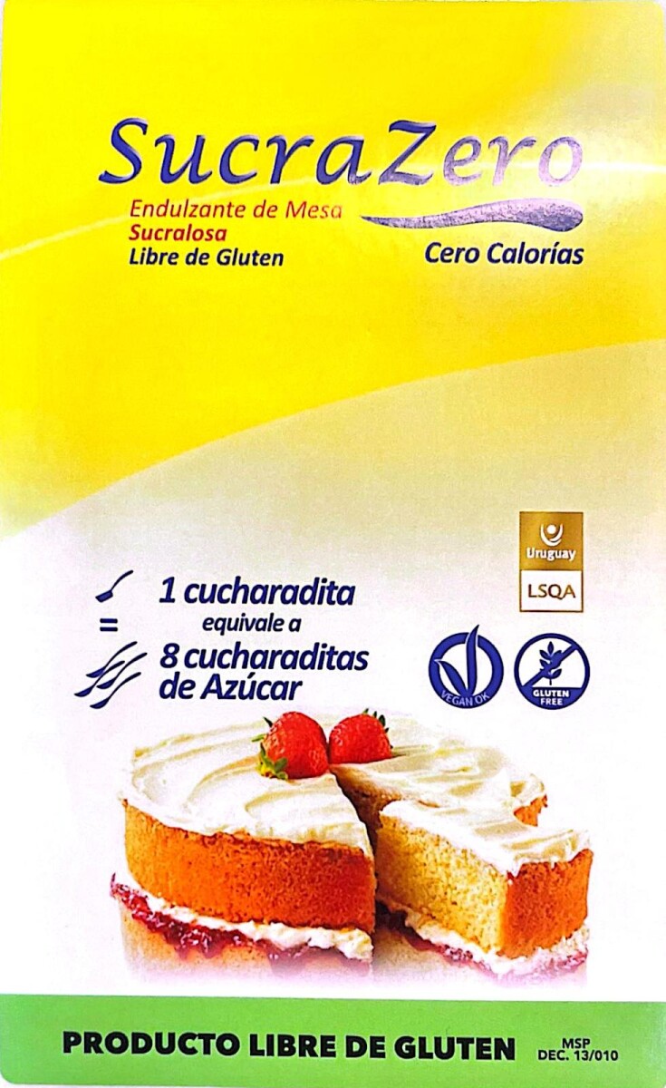 SucraZero Recarga 250g 