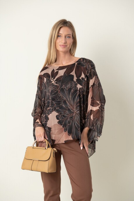 BLUSA ANDALUSI Negro