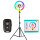 Aro de Luz Multicolor 26CM + Trípode + Control Remoto Ele001001