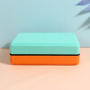 Ladrillo Para Yoga Bicolor - Naranja Y Verde Ladrillo Para Yoga Bicolor - Naranja Y Verde
